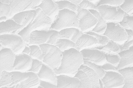 texture of white color cement or plaster for background and design art work, grunge concrete wall pattern.の写真素材
