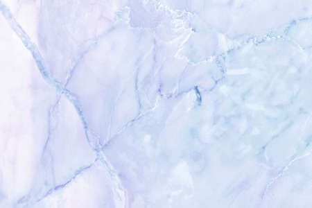 Blue pastel marble top-view texture background in seamless glitter pattern.の写真素材