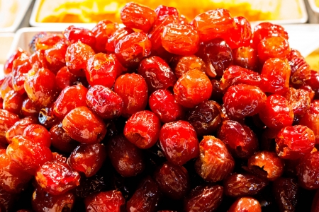 Sweet syrup monkey apple or Chinese dateの写真素材