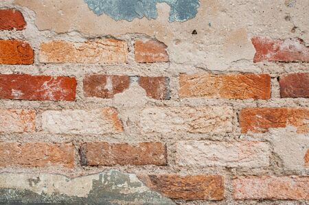 Old brick wallの写真素材