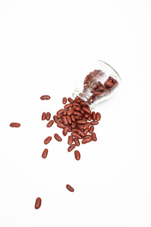 Dried red beansの写真素材