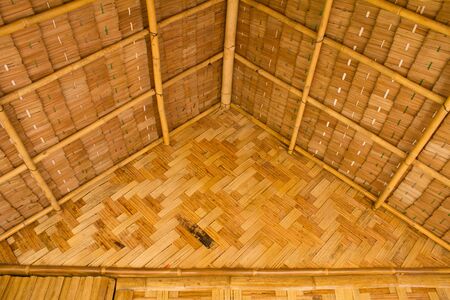 Bamboo stripe texture の写真素材