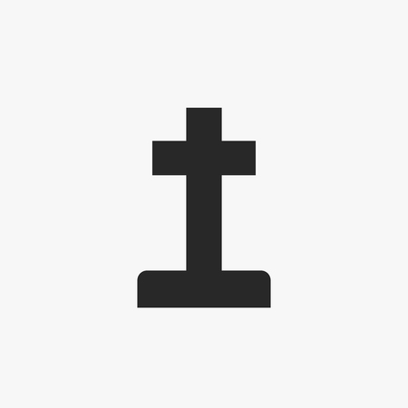 Grave icon vectorのイラスト素材