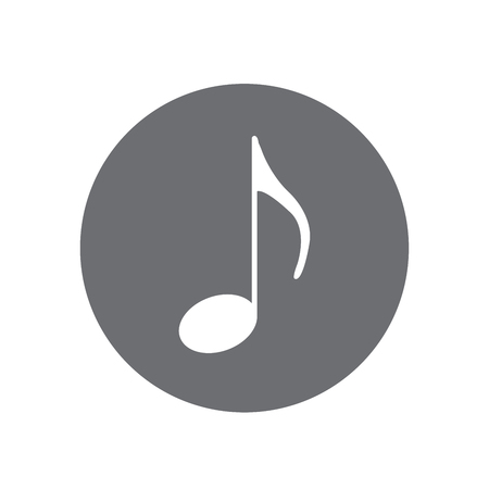 musical symbols and notes vector on white background illustrationのイラスト素材