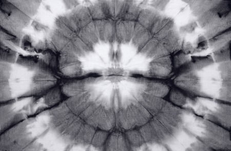 Abstract tie dyed fabric backgroundの写真素材