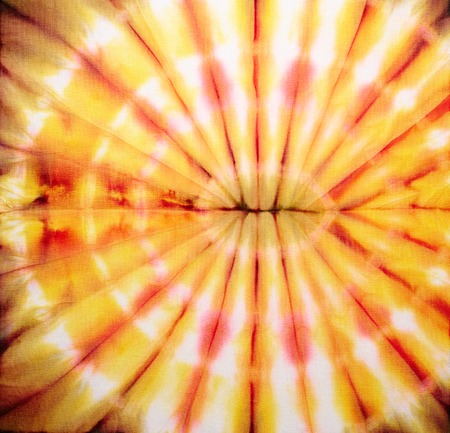Abstract tie dyed fabric backgroundの写真素材