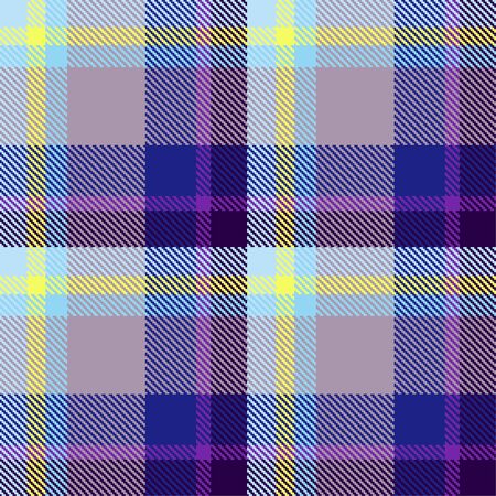 Seamless madras plaid patternのイラスト素材