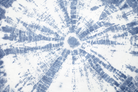 Abstract tie dyed fabric backgroundの写真素材