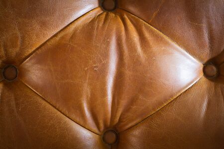 Texture of genuine leather sofa.