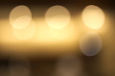 Abstract colorful yellow and white bokeh background