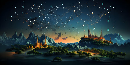 Aesthetics of neural connections and patterns.の素材