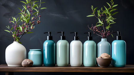 Reusable plastic containers for liquids and bulk products such as shampoos, shower gels, bath saltsの素材