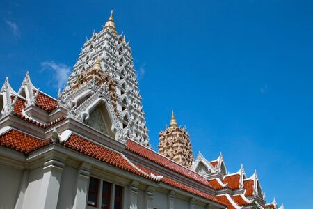 Pagoda in Thai templeの写真素材