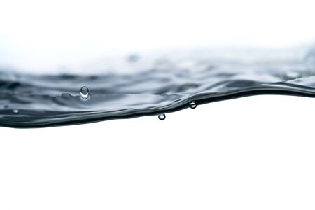 Close-up of water in motion 