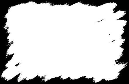 Dirty frame.  Can be used in grunge illustrations. Vector.のイラスト素材