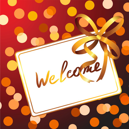 Color christmas lights - abstract background. Vector illustrationのイラスト素材