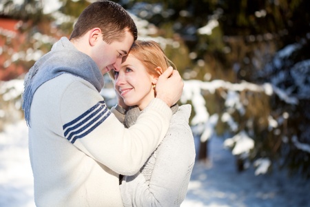 The young couple is lovingの写真素材
