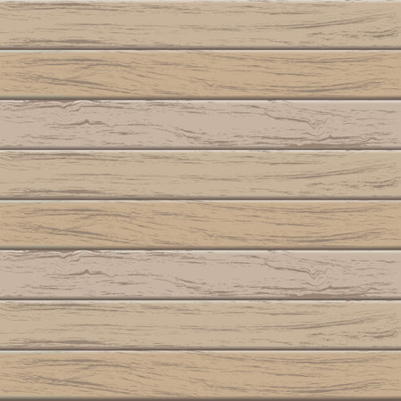 Wooden boards will add texture to your design. Shabby chic background. Easy to edit wood texture vector background.のイラスト素材