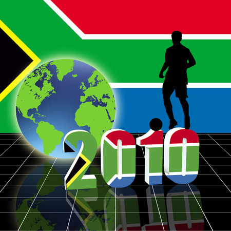 world cup 2010 のイラスト素材