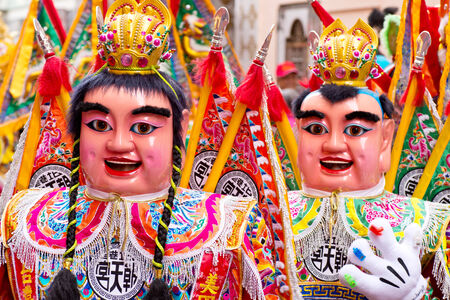 San Francisco Chinatown New Year Parade Charactersのeditorial素材