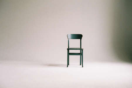 a chair on a room or white backgroundの写真素材