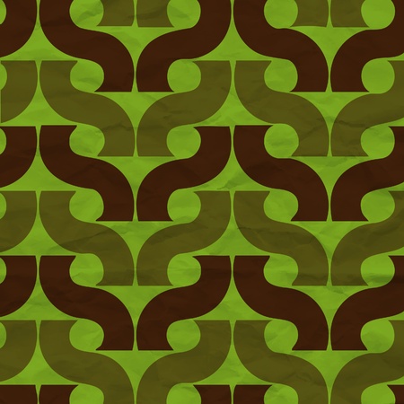Green nature vector patternのイラスト素材