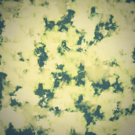 Abstract vintage background in green and yellow tones.の写真素材