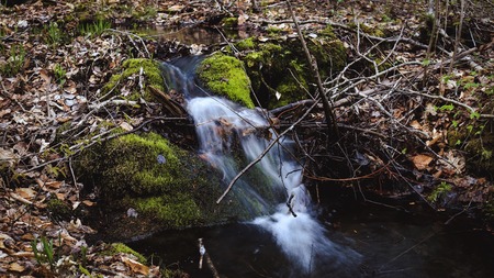 Gun Mountain Natural Springの写真素材