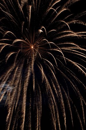 Colorful Fireworks Display