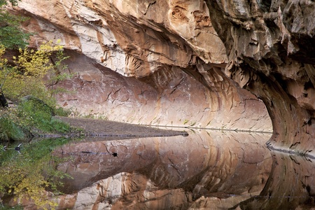West Fork Oak Creek Sedona Arizonaの写真素材