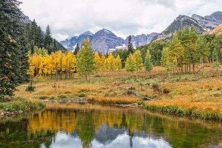 Maroon Bells Fall Reflection
