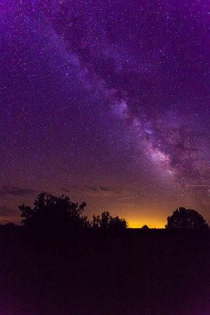 Milky Way in Night Sky