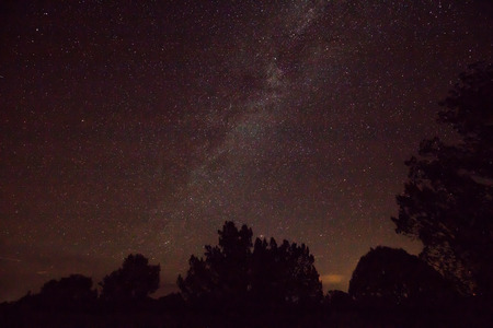 Milky Way in Night Sky