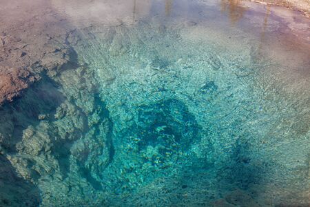Geothermal Hot Springs Yellowstone National Park
