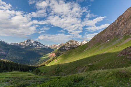 Rocky Mountain Summer Landscape