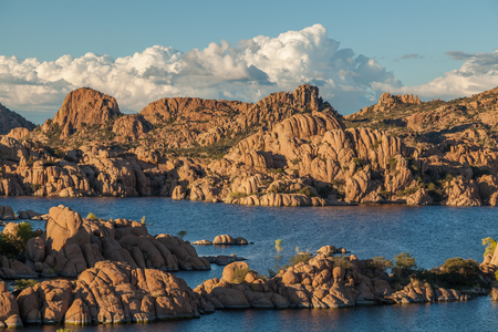 Scenic Watson Lake Prescott Arizonaの写真素材