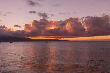 Maui Sunsetの写真素材