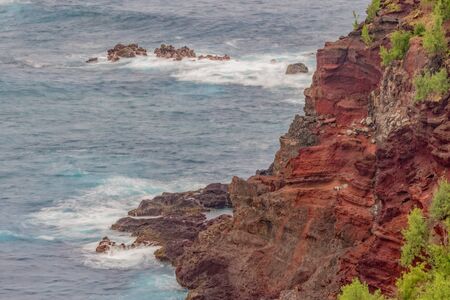 Scenic Maui Coastline Landscapeの写真素材