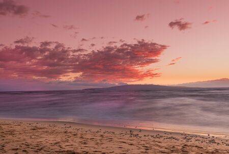 Scenic Maui Sunsetの写真素材