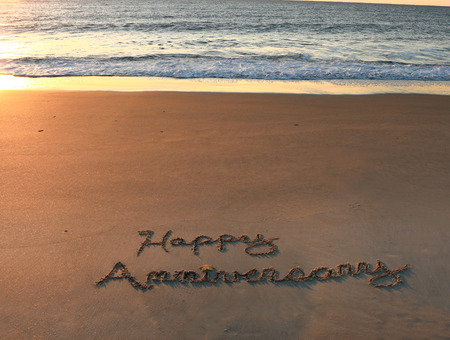 Happy Anniversaryの写真素材