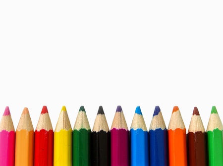 Color pencilsの写真素材