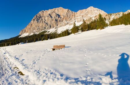 winter in tyrolの写真素材