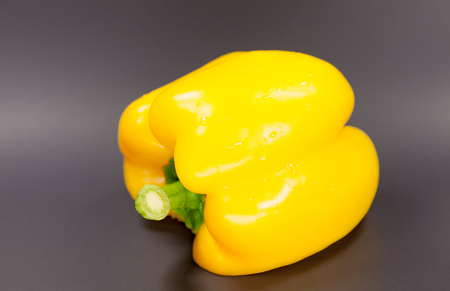 view of yellow pepperの写真素材