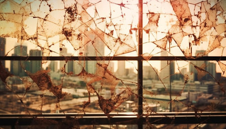 sunset on the lakeの素材