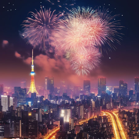 new fireworksの素材