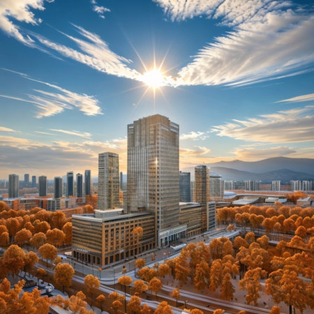 city skylineの素材