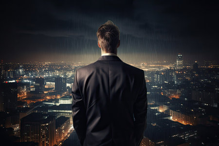 people in the cityの素材