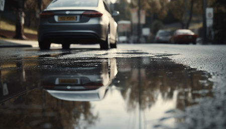 rain on the carの素材