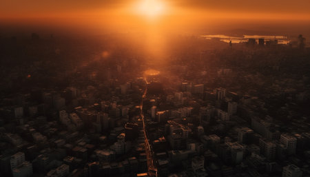 time lapse sunsetの素材