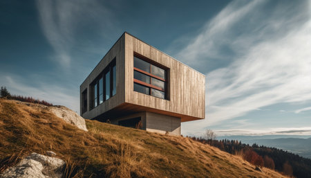 house in the mountainsの素材